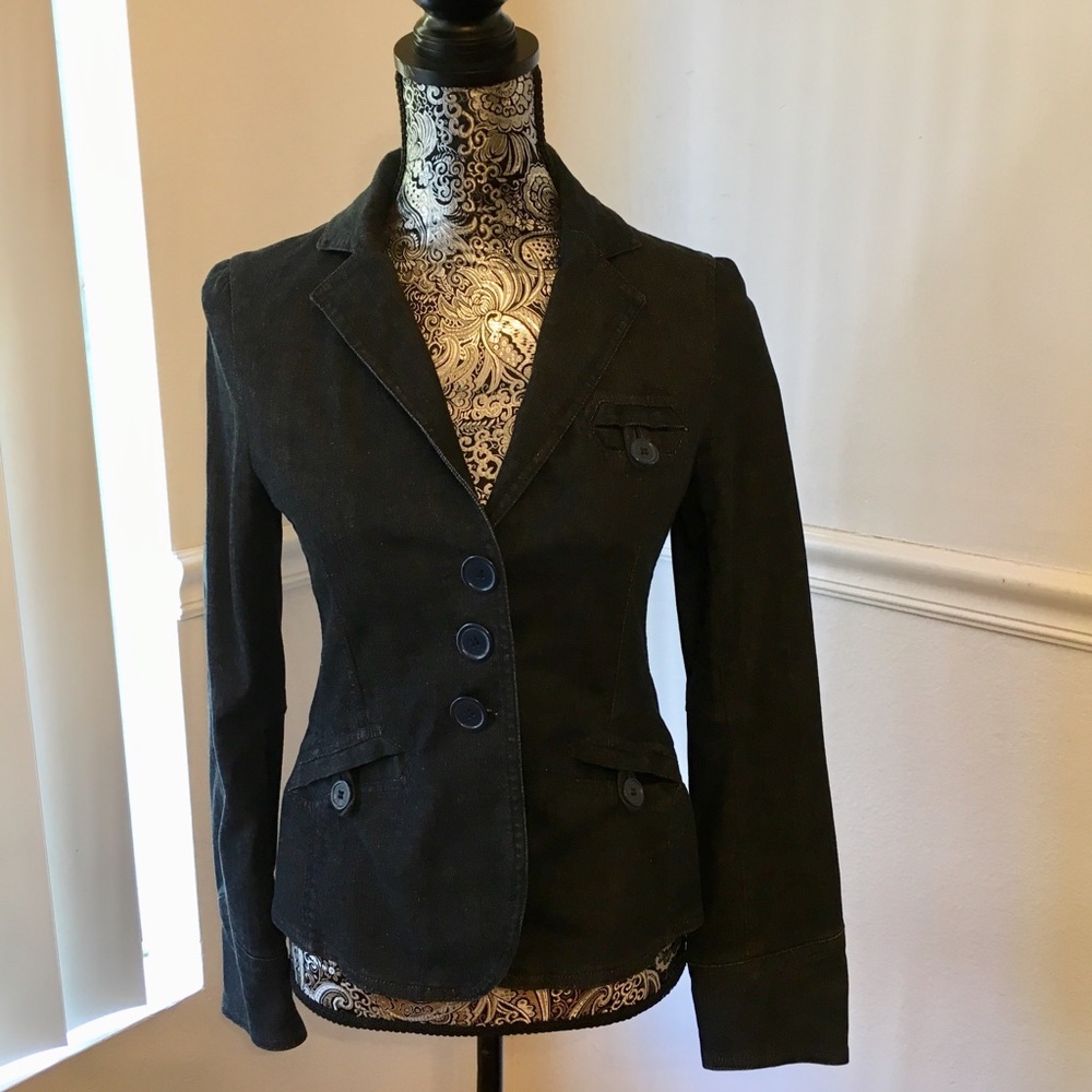 Marc Jacobs denim blazer size 4